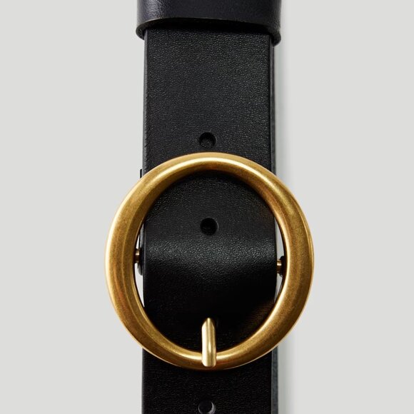 Aritzia Auxilliary Classic Black Belt - Picture 2 of 10